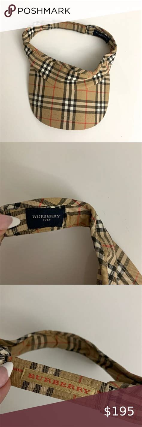 burberry visor cap|burberry hats for women.